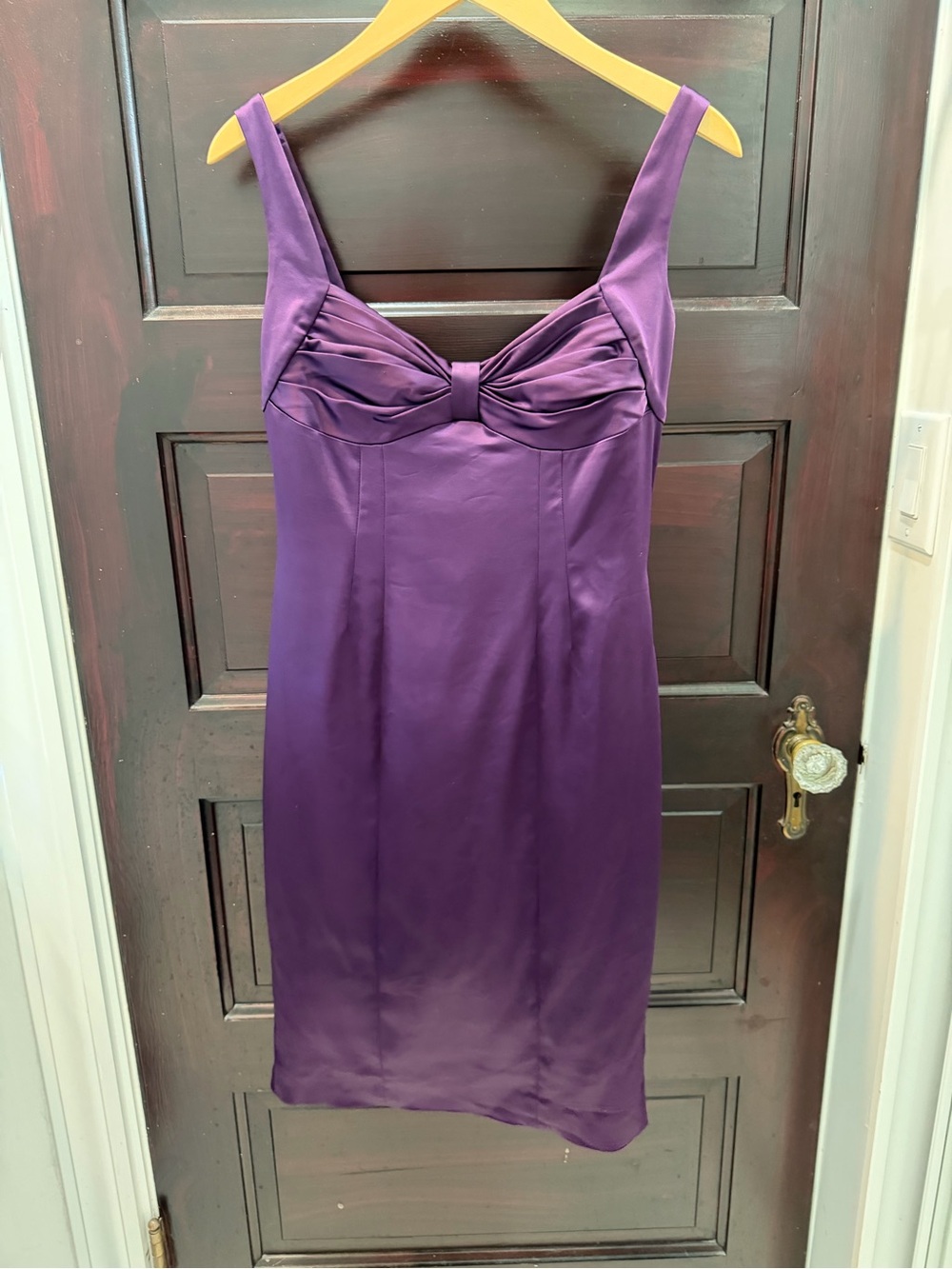 Calvin Klein Purple Midi Party Dress